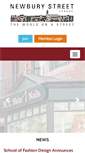 Mobile Screenshot of newburystreetleague.org